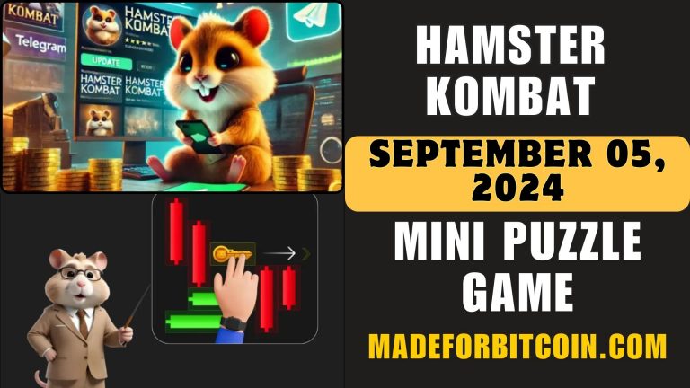 Hamster Kombat Mini Game Puzzle Solved for September 05, 2024